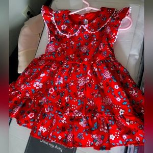 Red Janie and Jack dress